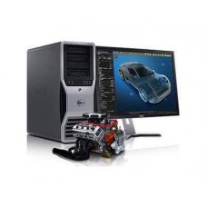 Workstation Dell T7500 2 cpu Xeon 16 core
